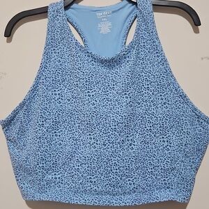 Tek Gear Blue Leopard Print Sports top